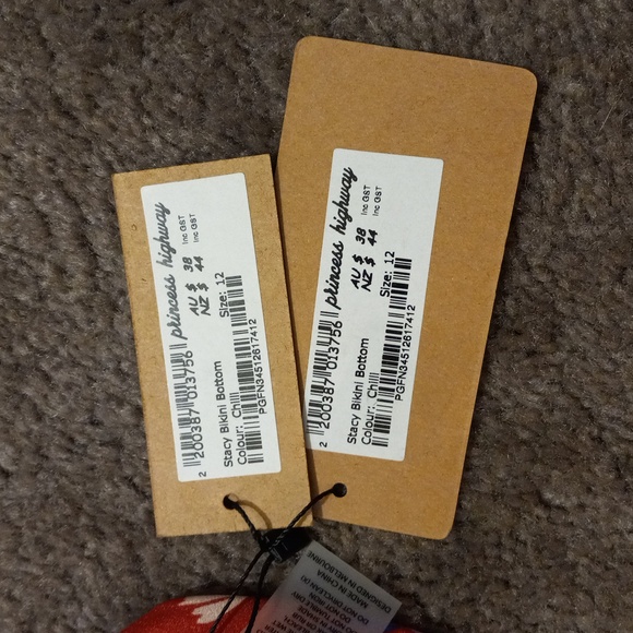 Princess Highway Stacy Bikini Bottom swimsuit bottom, size AU 12, US mediumlarge - Picture 4 of 5